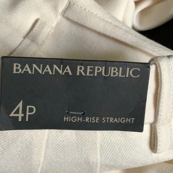 NWT Banana Republic Italian Wool Straight Leg Pant - Picture 6 of 8